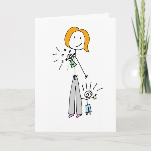 GEEF DEZE KAART AAN JE VROUW VOOR MOEDERDAG! (Voorkant)