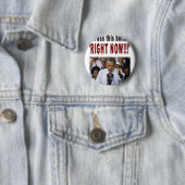 "Geef deze rekening door... 'NU!!!' Ronde Button 5,7 Cm (In situ)