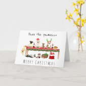 Geef die pawsecco door aan de dronken honden op ke kaart (Gele Bloem)