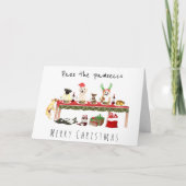 Geef die pawsecco door aan de dronken honden op ke kaart (Voorkant)