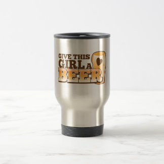Geef dit meisje een Bier ND Reisbeker