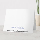 Geef Doggie Happy Birthday een persoonlijk tintje Kaart (Achterkant)