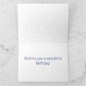 Geef Doggie Happy Birthday een persoonlijk tintje Kaart (Binnen)