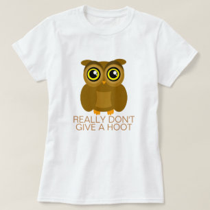 Geef echt geen Hoot T-shirt