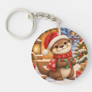 Geef een cadeau aan de persoon die je liefhebt. sleutelhanger