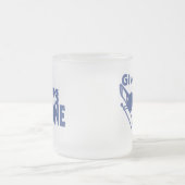 Geef een Dawg een bot Matglas Koffiemok (Center)