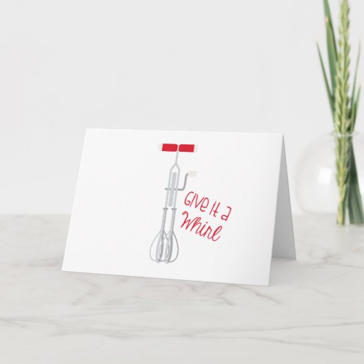 Geef een draai kaart (Voorkant)