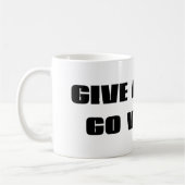 Geef een F*ck Go Vegan Koffiemok (Links)