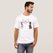 Geef een hond een startpunt t-shirt (Voorkant volledig)