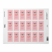 Geef een Hoot aan Reading, Boek Uil Etiket (Full Sheet)