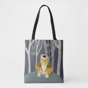 Geef een Hoot! Barn Owl Tote Bag
