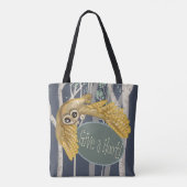 Geef een Hoot! Barn Owl Tote Bag (Achterkant)