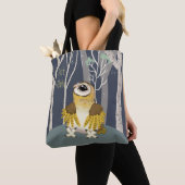 Geef een Hoot! Barn Owl Tote Bag (Dichtbij)