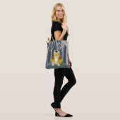 Geef een Hoot! Barn Owl Tote Bag (Op model)
