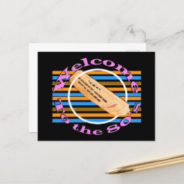 Geef één kaartje toe - aan de 80's aankondigingskaart