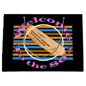 Geef één kaartje toe - aan de 80's groot cadeauzakje (Voorkant)