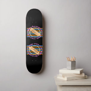 Geef één kaartje toe - aan de 80's persoonlijk skateboard