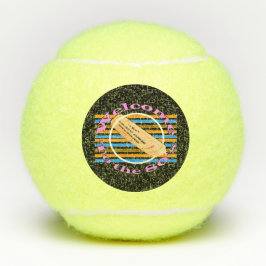 Geef één kaartje toe - aan de 80's tennisballen