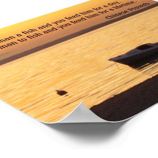 Geef een man een Poster (Hoek)