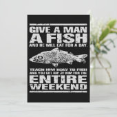 Geef een Man een visgrappige karp die angling Gift (Staand voorkant)