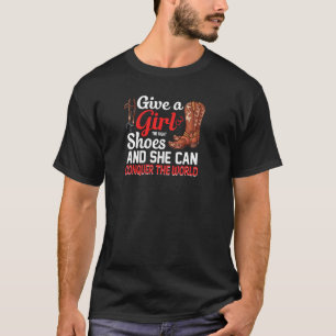 Geef Een Meis De Juiste Paardenschoenen Trek T-shirt