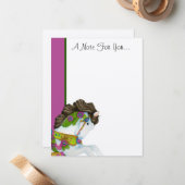 Geef een notitie voor je! Enkele Notitiekaartjes (Voorkant / Achterkant in situ)