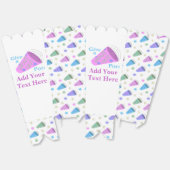 geef een shout out out popcorn bedankdoosjes (Ongevouwen)