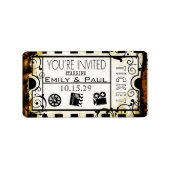 Geef één sparen de Datum toe Etiket (Voorkant)