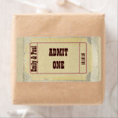 Geef één sparen de Datum toe Etiket (Insitu)