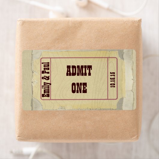 Geef één sparen de Datum toe Etiket (Insitu)