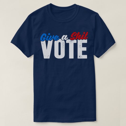 Geef een stem t-shirt (Design voorkant)