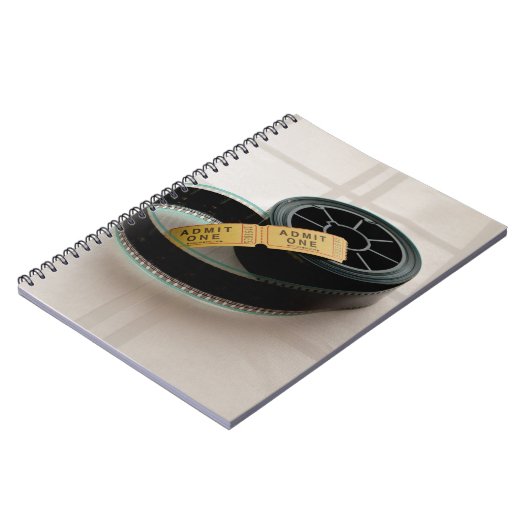 Geef Één Ticket en Filmpaling toe Notitieboek (Linkerzijde)