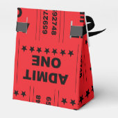 "Geef één toe" Tent Favor Box Bedankdoosjes (Achterkant)