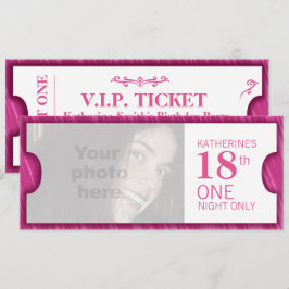 Geef één VIP 18e verjaardagsfeestje uit Kaart