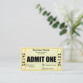 Geef Één Visitekaartje toe (Staand voorkant)