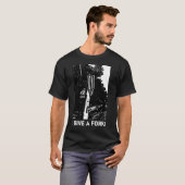 Geef een vork t-shirt (Voorkant volledig)