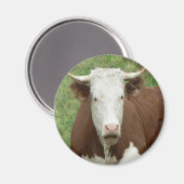 Geef 'Em de vogel voor Thanksgiving Magneet (Voorkant / Achterkant)