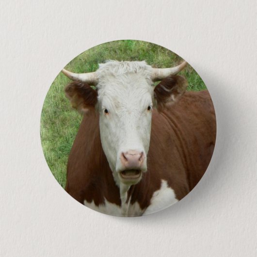 Geef 'Em de vogel voor Thanksgiving Ronde Button 5,7 Cm (Voorkant)