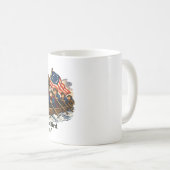 Geef Engeland de vogel 250ste Koffiemok (Voorkant rechts)