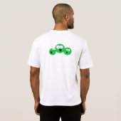 Geef Erwten een Chance Pea-Shirt T-shirt (Achterkant volledig)