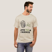 Geef Erwten Een Kans, 2 T-shirt (Voorkant volledig)