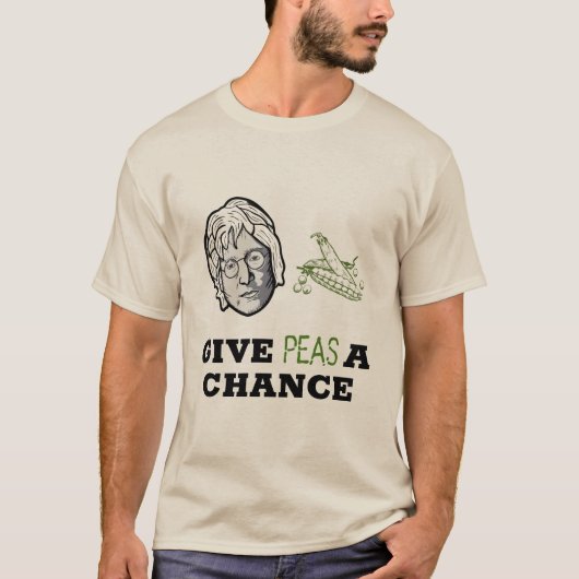 Geef Erwten Een Kans, 2 T-shirt (Voorkant)