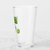 Geef erwten een kans glas (Links)