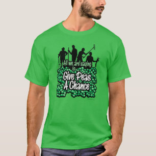 Geef erwten een kans op T-shirt