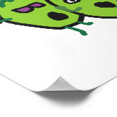 Geef erwten een kans poster (Hoek)