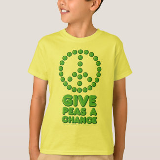 Geef erwten een kans t-shirt