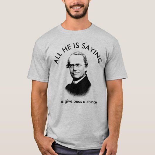 Geef Erwten een kans T-shirt (Voorkant)