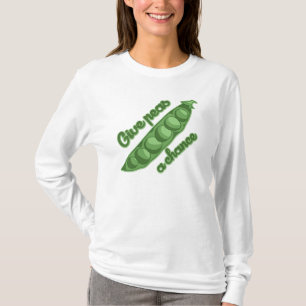 Geef erwten een kans t-shirt