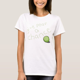 Geef erwten een kans t-shirt