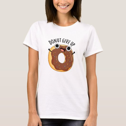Geef Funny Food Pun op T-shirt (Voorkant)